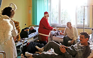 Św. Mikołaj odwiedził Szpital Płucny